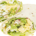 Bacon-Egg Salad Flatout Wrap