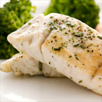Photo of Baked Catfish with Broccoli and Herb-Butter Blend