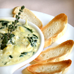 low carb spinach artichoke dip