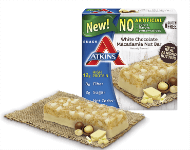 New White Chocolate Macadamia Nut Snack Bars