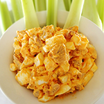 Buffalo Chicken Egg Salad