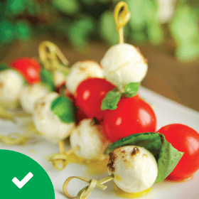 Low Carb Snacks Caprese