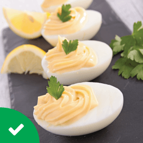 Low Carb Snacks Deviled Eggs