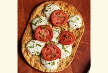 Photo of Tomato-Basil Thin-Crust Flatout Pizza